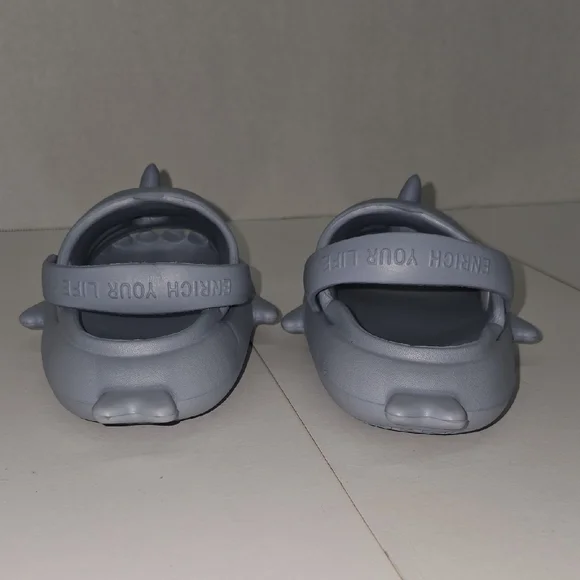 Kids Shark Design Shoes - Gray - Picture 7 of 15